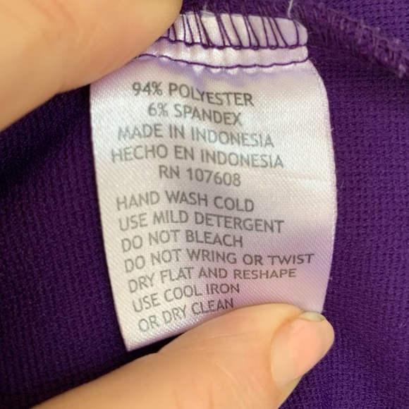 Amethyst KARIN STEVENS Empire Sleeveless Dress - Picture 8 of 8